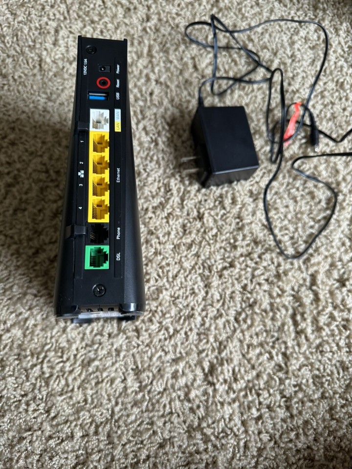 Centurylink Technicolor C1100T DSL Modem w/802.11n WiFi Wireless Router ...