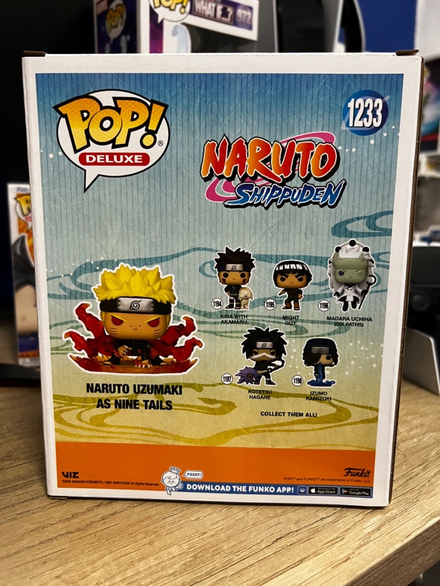 Funko Pop Desenho/Animação - Naruto Shippuden - Naruto Uzumaki as Nine  Tails 1233