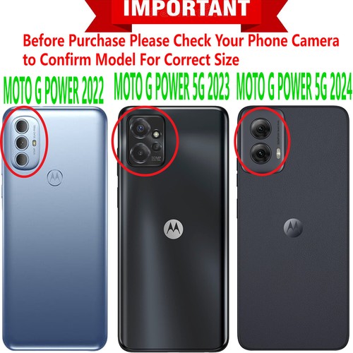 Custodia telefono + protezione schermo per Motorola Moto G Power 5G 2025 2024 2023 - Foto 46 di 47