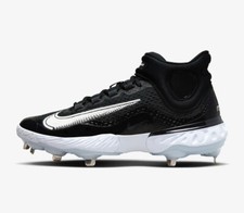 Nike Men's Alpha Huarache Elite 4 Mid Metal Baseball Cleats Size 16 New With Box