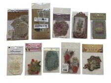 285 pc Vintage Scrapbooking Paper Stickers Lot Mix Junk Journal Planner Supplies