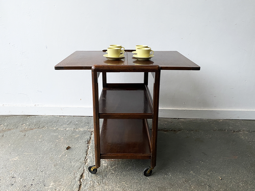 Vintage 1930’s Art Deco extending drinks / tea trolley or side table - Picture 4 of 9