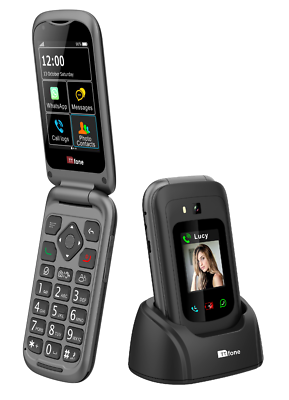TTfone TT970 Whatsapp 4G Touchscreen Senior Big Button Flip Mobile