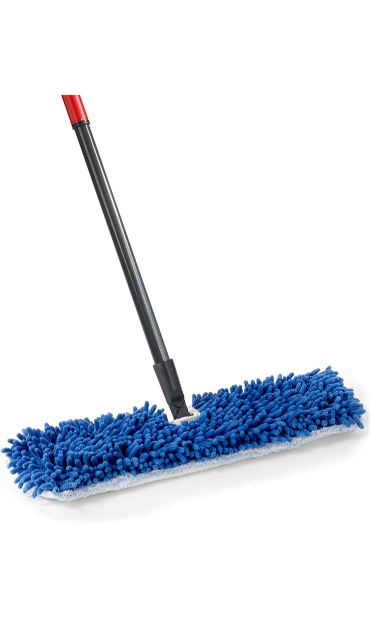 O-Cedar Hardwood Floor 'N More Microfiber Flip Mop , Blue