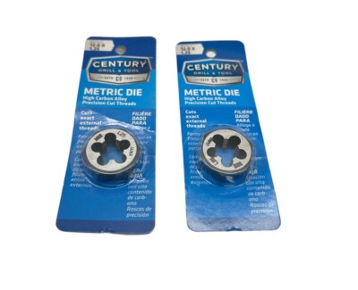 Century Drill & Tool 97617 Troquel Hexagonal Métrico, 12.0 X | Meses