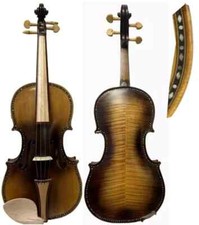 Shell inlay Purfling Violin 4/4 ,Flames Violin,Good Sound,SONG Brand 15502