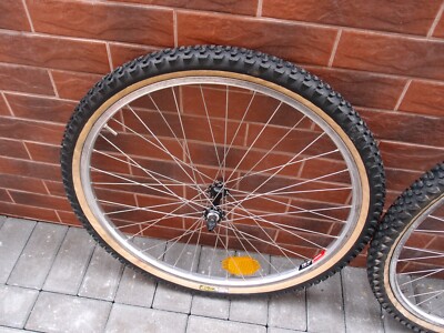 MTB wheels 26 in ArayaTM-18 double wall Shimano Deore LX FH-M560