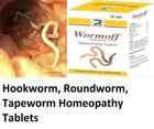 Permanent Treatment For Hookworm, Roundworm, Tapeworm Removal Tablets Homeopathy