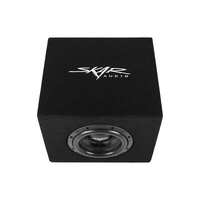 2) Skar Audio Sdr-8 D2 8" 700W Max Power Dual 2 Ohm Car