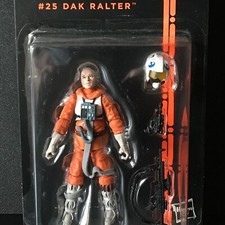 Star Wars The Black Series Dak Ralter Action Figure 9,5 Cm, Serie N.25, Con Blaster E Equipaggiamento Da Volo, Hasbro