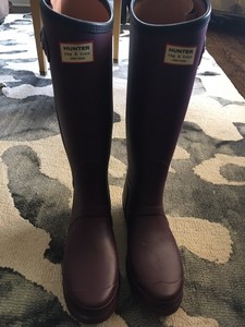 hunter rain boots with zipper