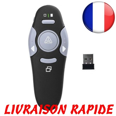 USB Wireless Moderator Powerpoint Clicker Präsentation Fernbedienung PPT Stift