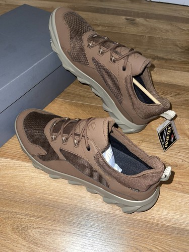 ECCO Mens MX Low GORE-TEX Waterproof Walking Hiking Trainers Sneakers - Picture 2 of 4