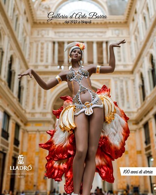 Lladro Artistic Porcelain Sculpture Dea D ebano. African