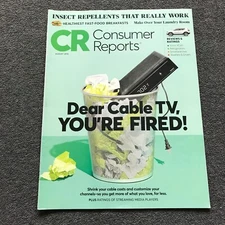 CR Consumer Reports August 2018 DEAR CABLE TV YOU'RE FIRED!