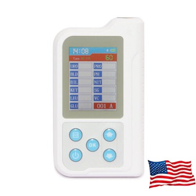 Urine Analyzer 11 parameters, Bluetooth CONTEC BC401BT rechargeable