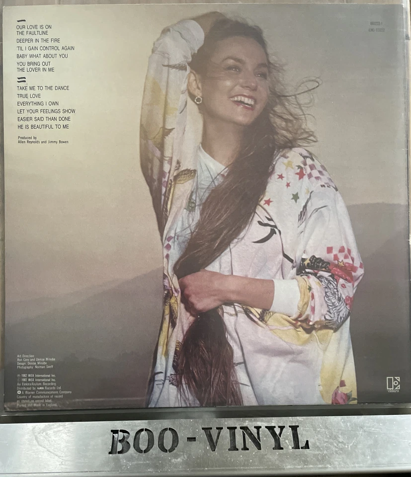 Crystal Gayle ~ True Love" vinyl LP Record VG+ / NM CONDITION - Image 2 of 4