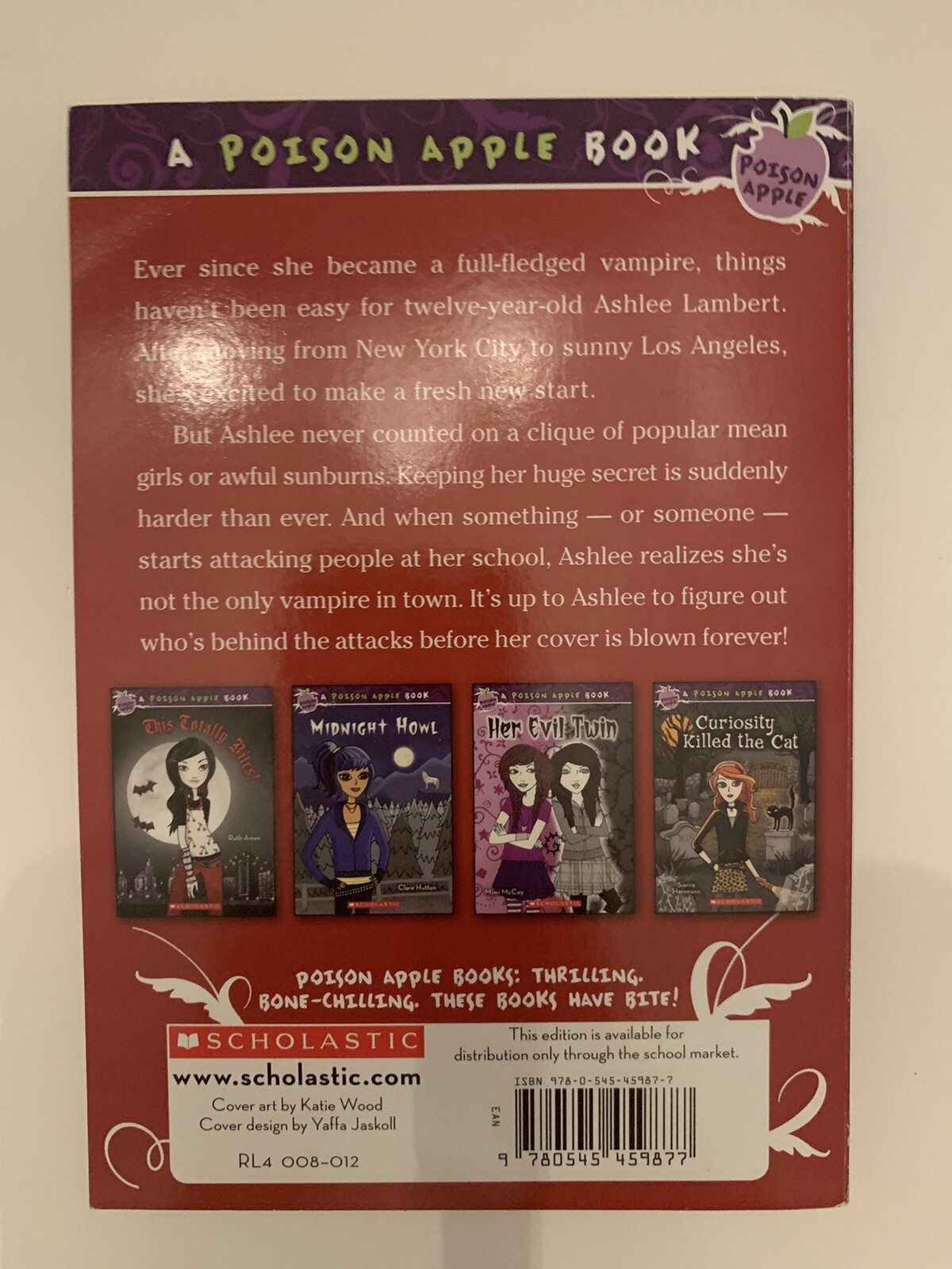 A Poison Apple Book Lot Of 2 The Dead End, At First Bite eBay