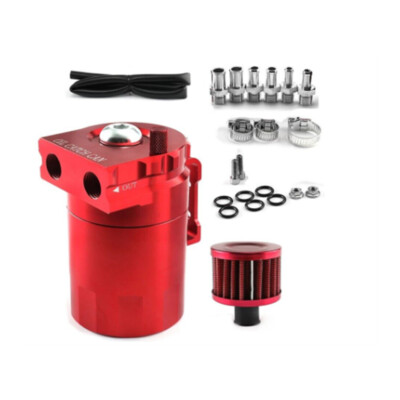 VOBOR Oil Catch Can, 200ml Aluminum Car Reservoir Tank