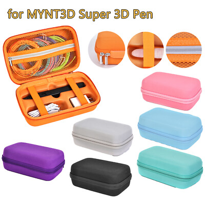 Hard Carrying Case Storage Bag for MYNT3D Super 3D Pen Portable Organizer