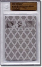 Andy LaRoche * JUSTIN UPTON * Fernando Martinez Rookie Printing Press Plate 1/1