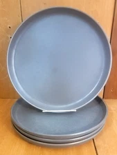 Target PROJECT 62 TiLLEY Dinner plate set of 4, 10 3/4" Gray Stoneware Very good