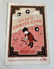 Tara McPherson Atlanta Comics Expo Poster 2007 Pop Art Lowbrow 
