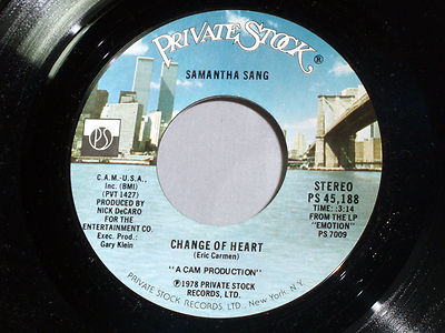 Martha Sang: Change of Heart / You Keep Me Dancing  [Unplayed Copy]