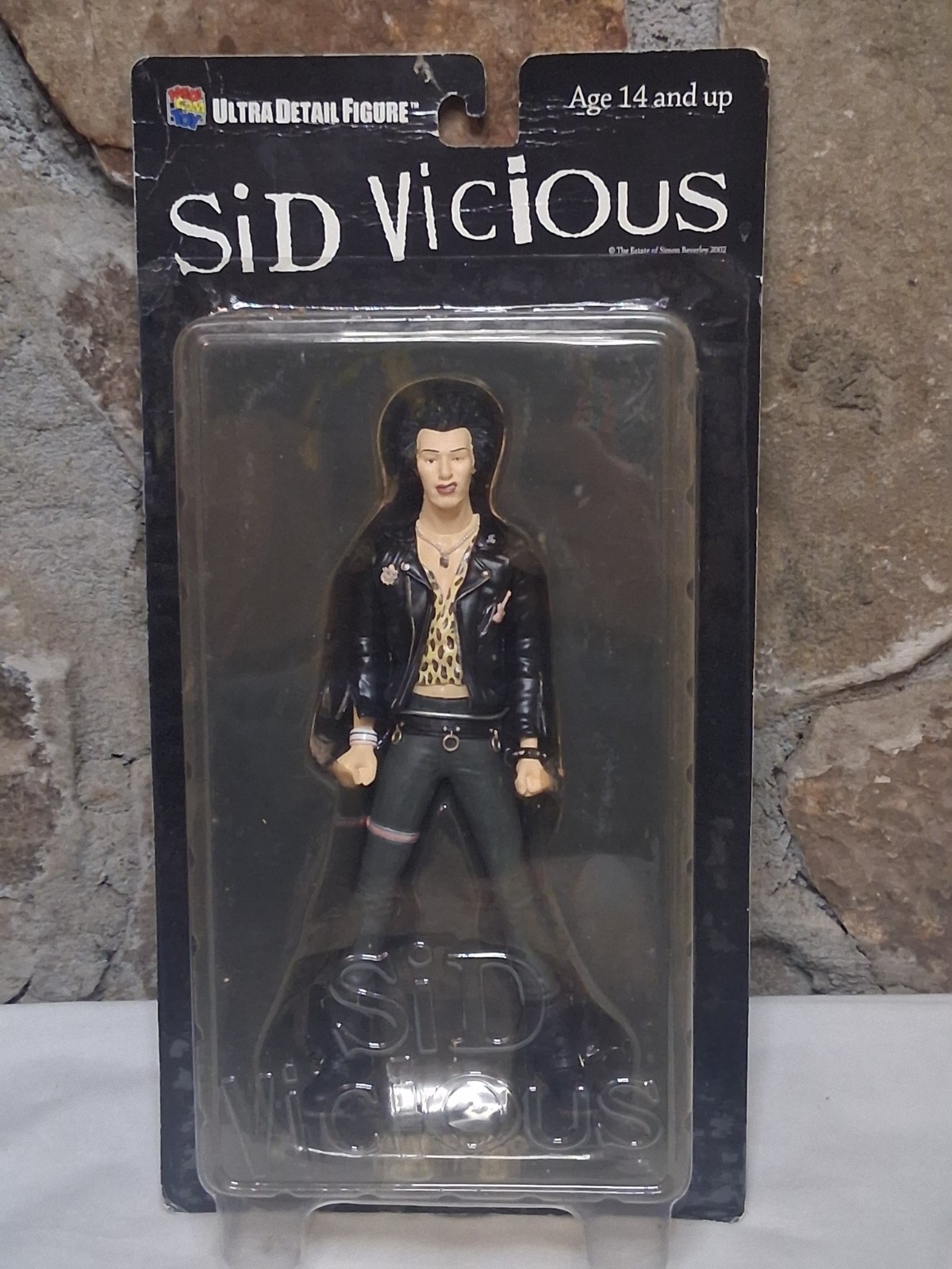 Sid Vicious Ultra Detail Figure w/out Sunglasses Sealed
