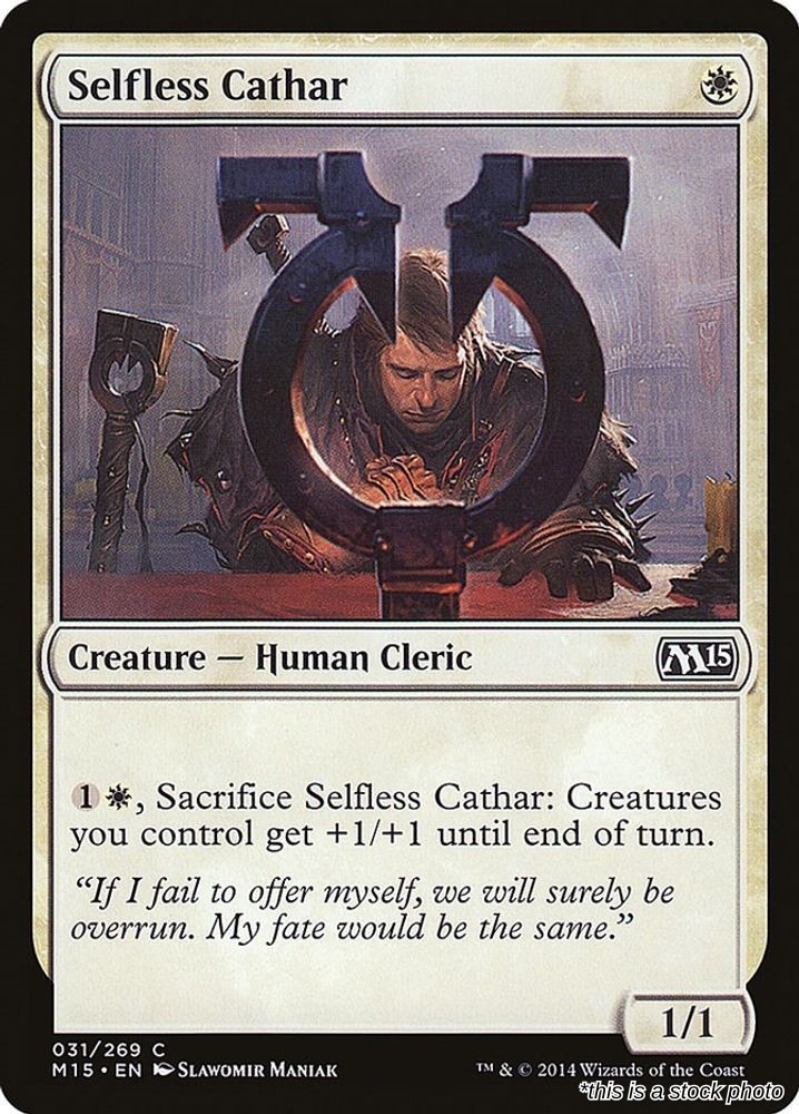 Magic Selfless Cathar 31 LP Magic 2015 (M15) M15