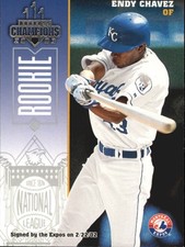 2003 Donruss Champions #160 Endy Chavez - BB