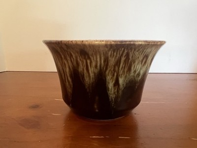 Vintage Canonsburg Brown Drip Pottery