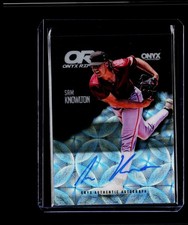 2025 Onyx Rips #3/5 Black Kaleidoscope Sam Knowlton Auto