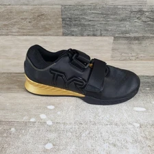 TYR L-1 Lifter Shoes Mens 8.5 / Womens 10 Weightlifting Athletic Black Sneakers