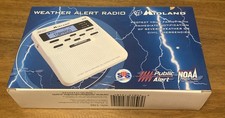 Midland Weather Alert Radio Storm Warning NOAA Alarm Tornado Hurricane WR-100