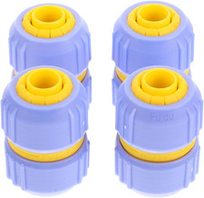 Garden Hose Quick Connectors 4Pcs 1/2 Inch Leak Resistant Water Pipe Joints for