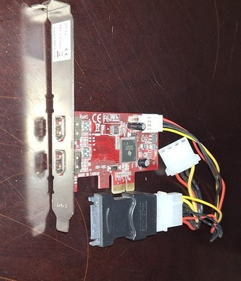 Lindy FireWire 400 (IEEE 1394a) PCI Express Expansion Card