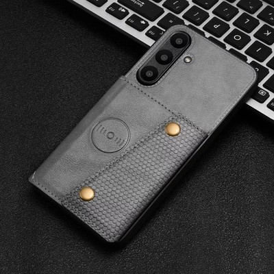 2 in 1 Handyhülle mit Kartenhalter Ledertasche für Samsung Galaxy S26 S25 S24