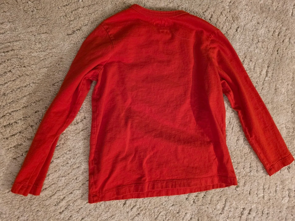 Osh Kosh оригиналы поезд направляется домой для праздников Рождественская рубашка для мальчиков размер 7 - Изображение 4 из 4