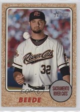 2017 Topps Heritage Minor League Edition First Name Omission Tyler Beede 0t2