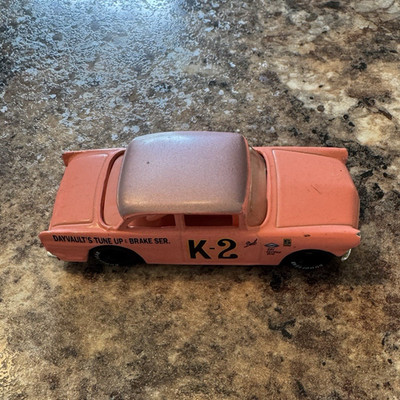 Dale Earnhardt  1956 Ford Victoria  K-2  NASCAR 1:64 Diecast Pink/Silver