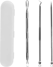 Pimple Popper Tool Kit Stainless Steel Blackhead Remover Comedone Extractor