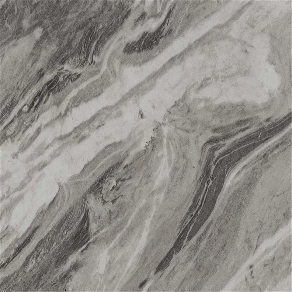 Mesa de centro Soho Convenience Concepts en madera de mármol sintético gris con lados de vidrio Foto 4 de 4