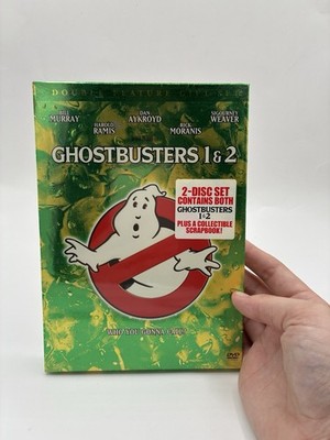New Sealed Ghostbusters 1 & 2 Movies On DVD Double Feature 2 Disc Gift Box Set