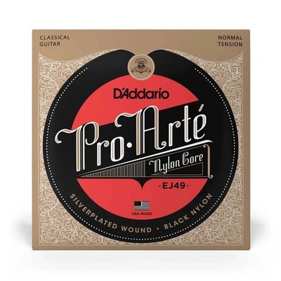 Klassische Gitarrensaiten -- Normal Tension EJ49 Pro Arte von D'Addario Saiten UK