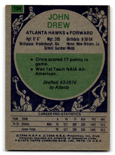 1975-76 Topps Basketball Poor to Good You Choose, Complete Your Set #1-330 - Bild 179 von 459