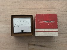 NEW VINTAGE AMPERES D.C. TRIPLETT ELECTRIC INSTRUMENT MODEL 220-G NIB NOS