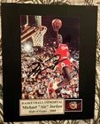 Michael Jordan HOF--Basketball Immortal  Signed Framed Photograph SCM