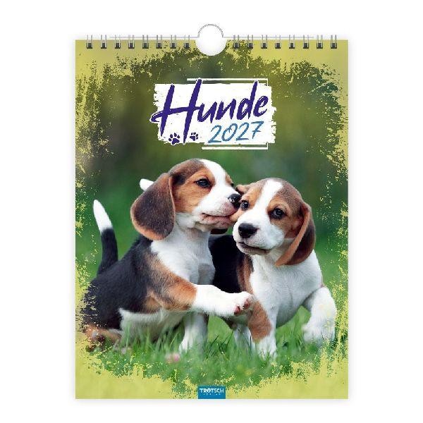 TRÖTSCH - Notizkalender zum Hängen Hunde 2027 Trötsch Verlag GmbH & Co. KG