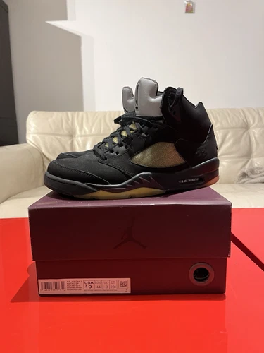 Jordan 5 Retro x A Ma Maniere Mid Dusk FD1330 001 nero bordeaux UK9
